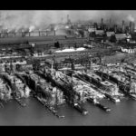 Sparrows Point Bethlehem Steel Co. Shipbuilding Division 1940